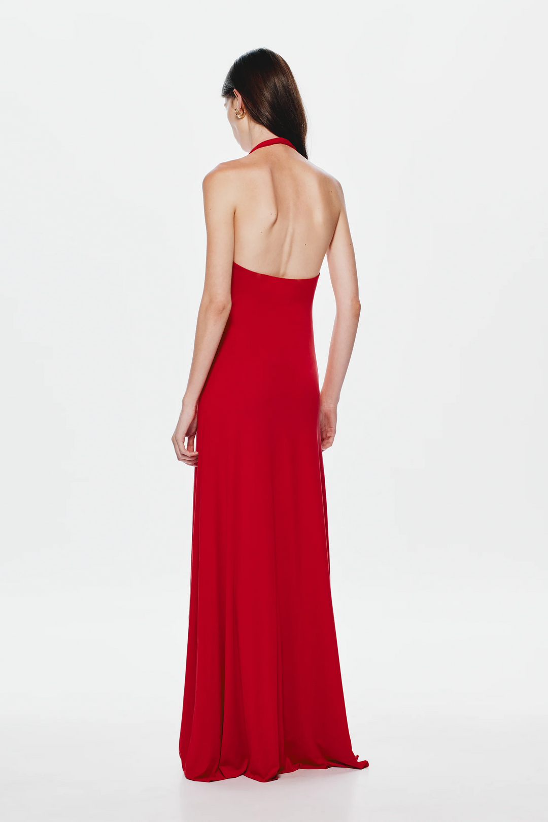 Misha Jennifer Cupro Maxi Dress - Cherry Misha Jennifer Cupro Maxi Dress - Cherry