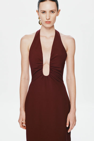 Misha Alusia Maxi Dress - Port
