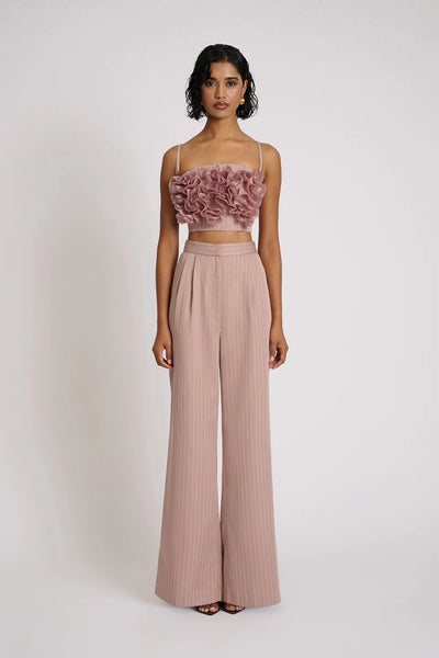 Reyna Pants - Blush Pinstripe