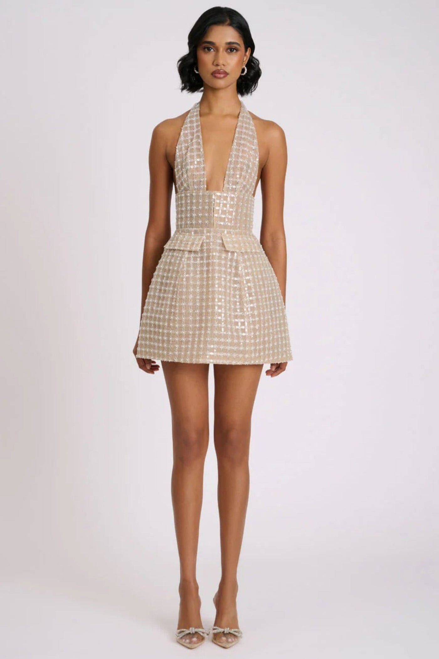 Roberta Dress - Beige