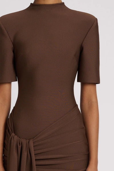 Eloise Dress - Chocolate
