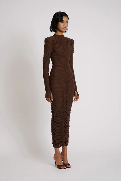 Melissa Dress - Chocolate