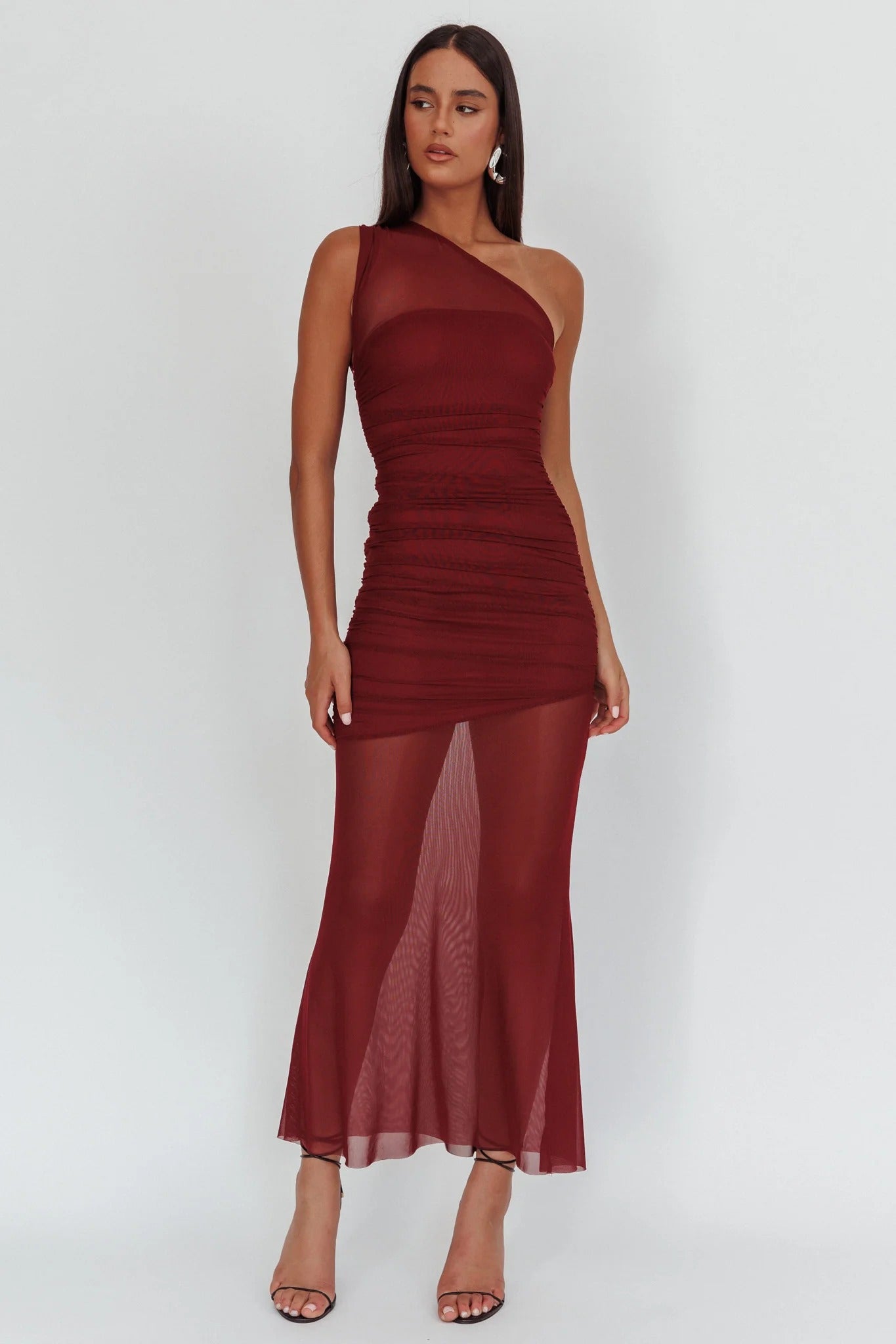 Vanity Maxi Dress - Wine