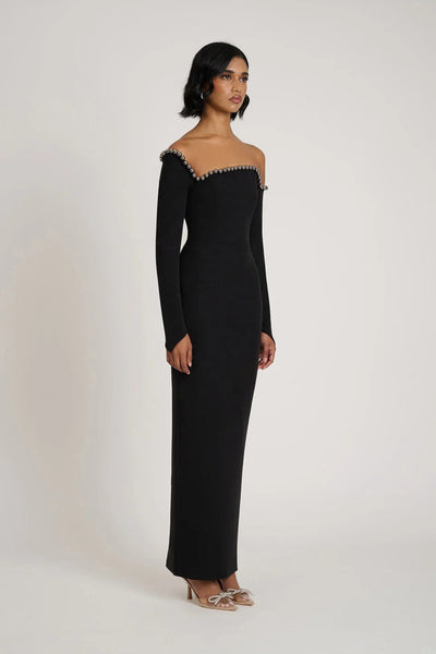 Stefania Gown - Black