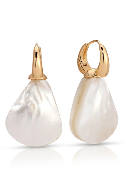 Sun-Kissed Pearl Earrings
