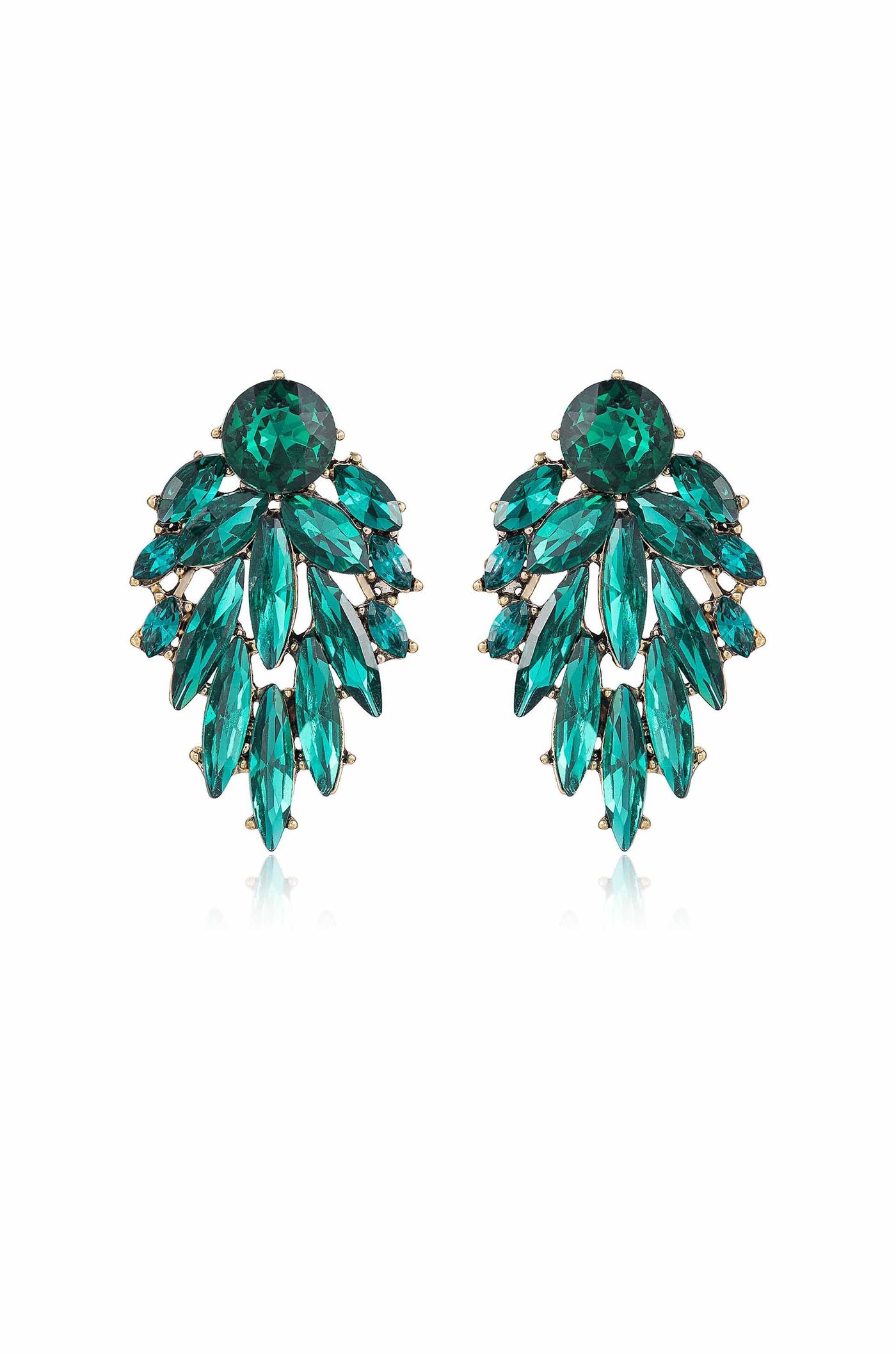 Cry Me A River Earrings - Emerald