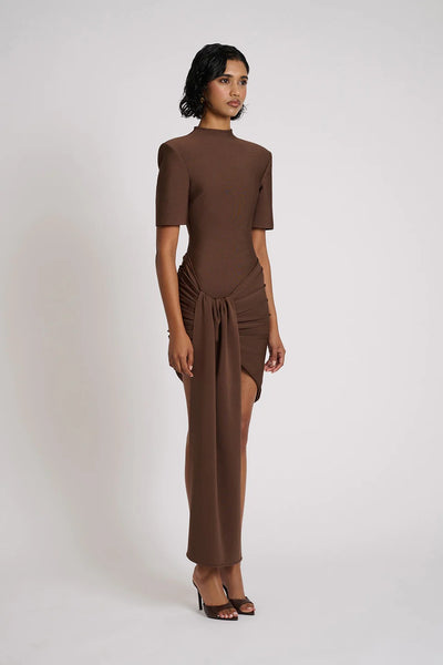 Eloise Dress - Chocolate