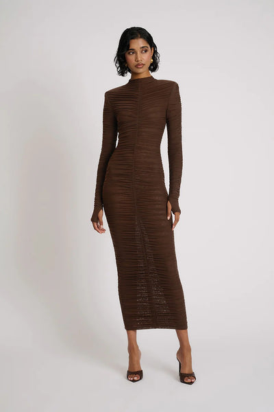 Melissa Dress - Chocolate