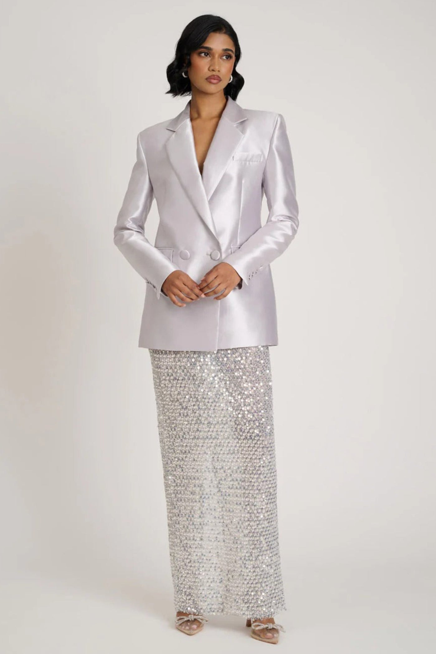 Tillie Blazer - Silver