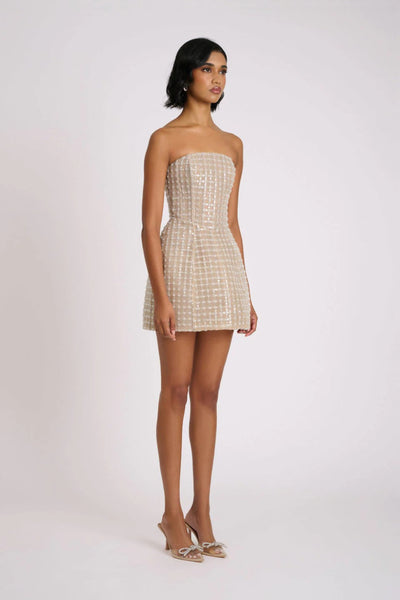 Serafina Dress - Beige