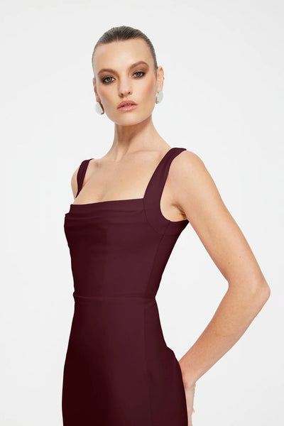 Marbella Gown - Wine