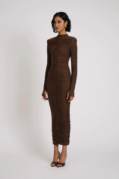 Melissa Dress - Chocolate