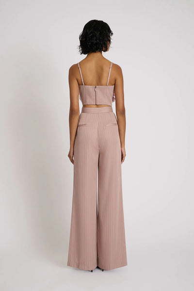 Reyna Pants - Blush Pinstripe