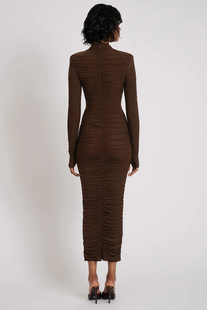 Melissa Dress - Chocolate