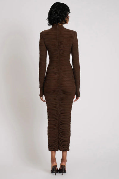 Melissa Dress - Chocolate