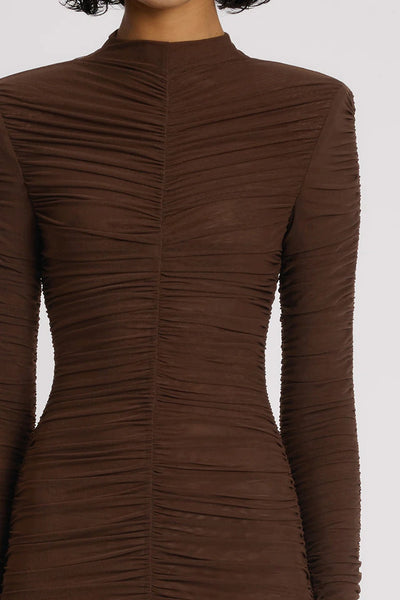 Melissa Dress - Chocolate