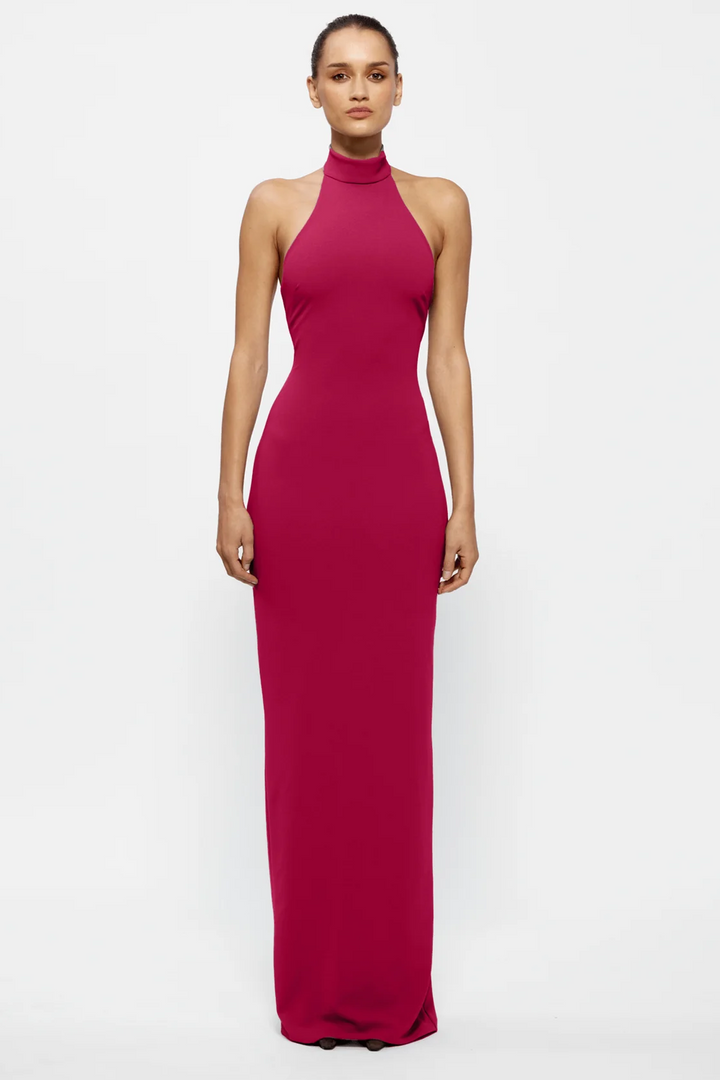 raspberry evening dress Effie Kats Rhi Gown - Style LD21114 this gown makes an Lupine Apron Linen Dress Chest Size:52