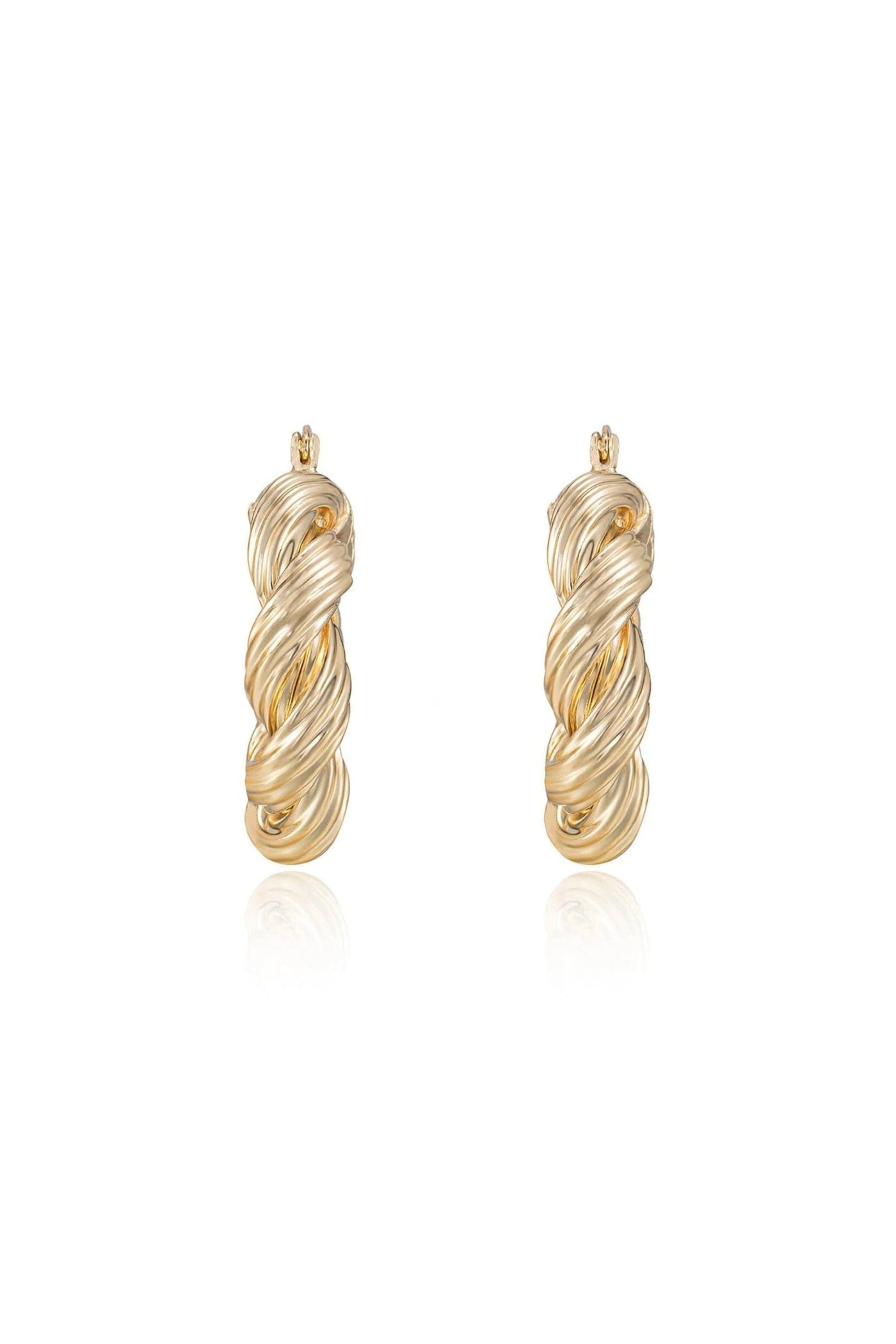 Modern Day Twist Hoops