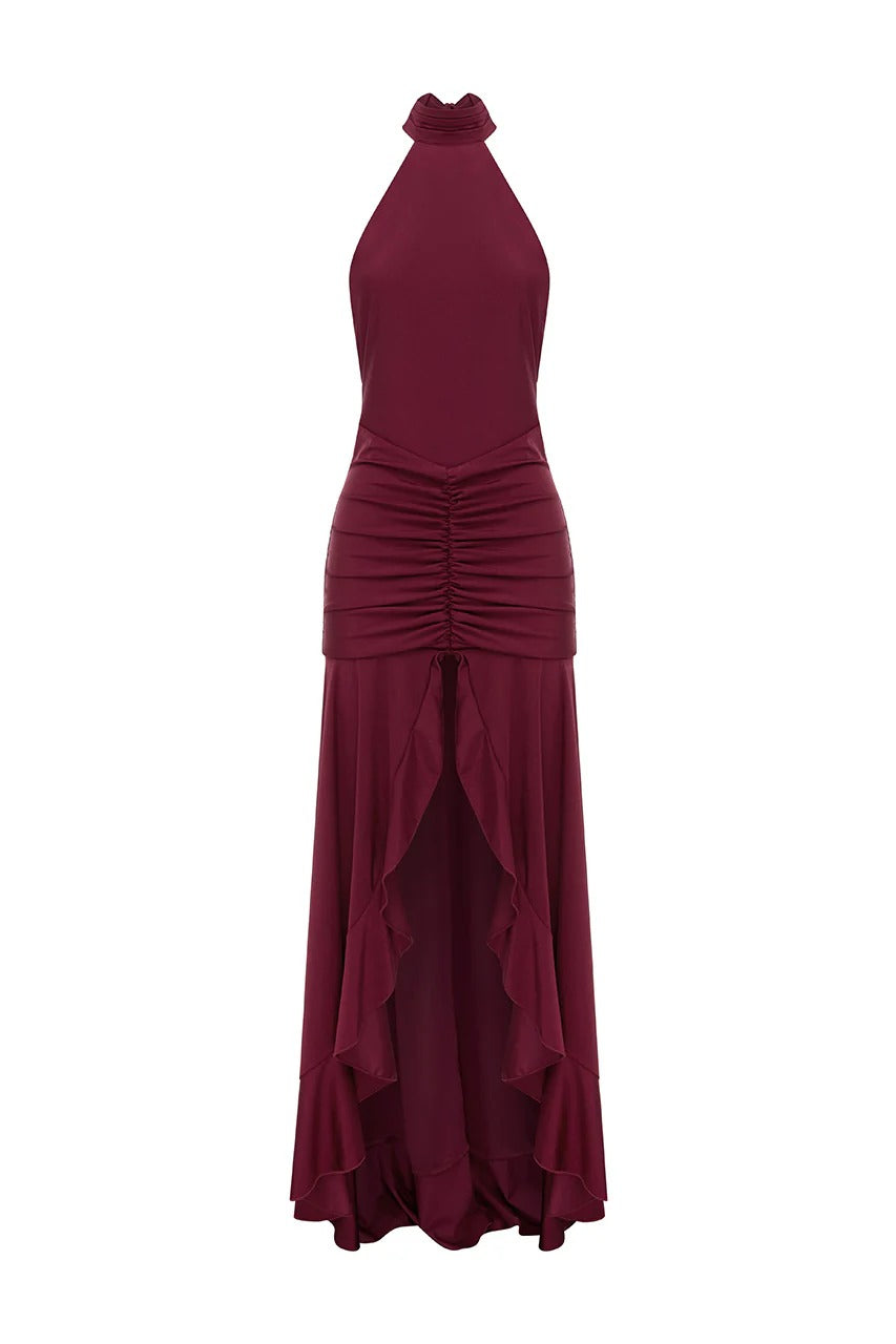 Zelma Maxi Dress - Wine