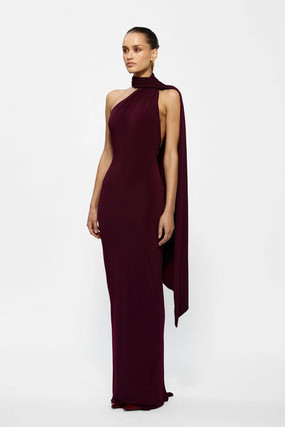 Haven Dress - Black Cherry