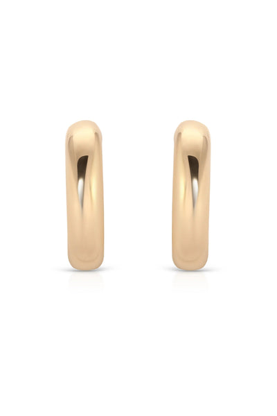 Small Thick Classic Hoops
