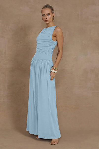 Nalla Maxi Dress - Ice Blue