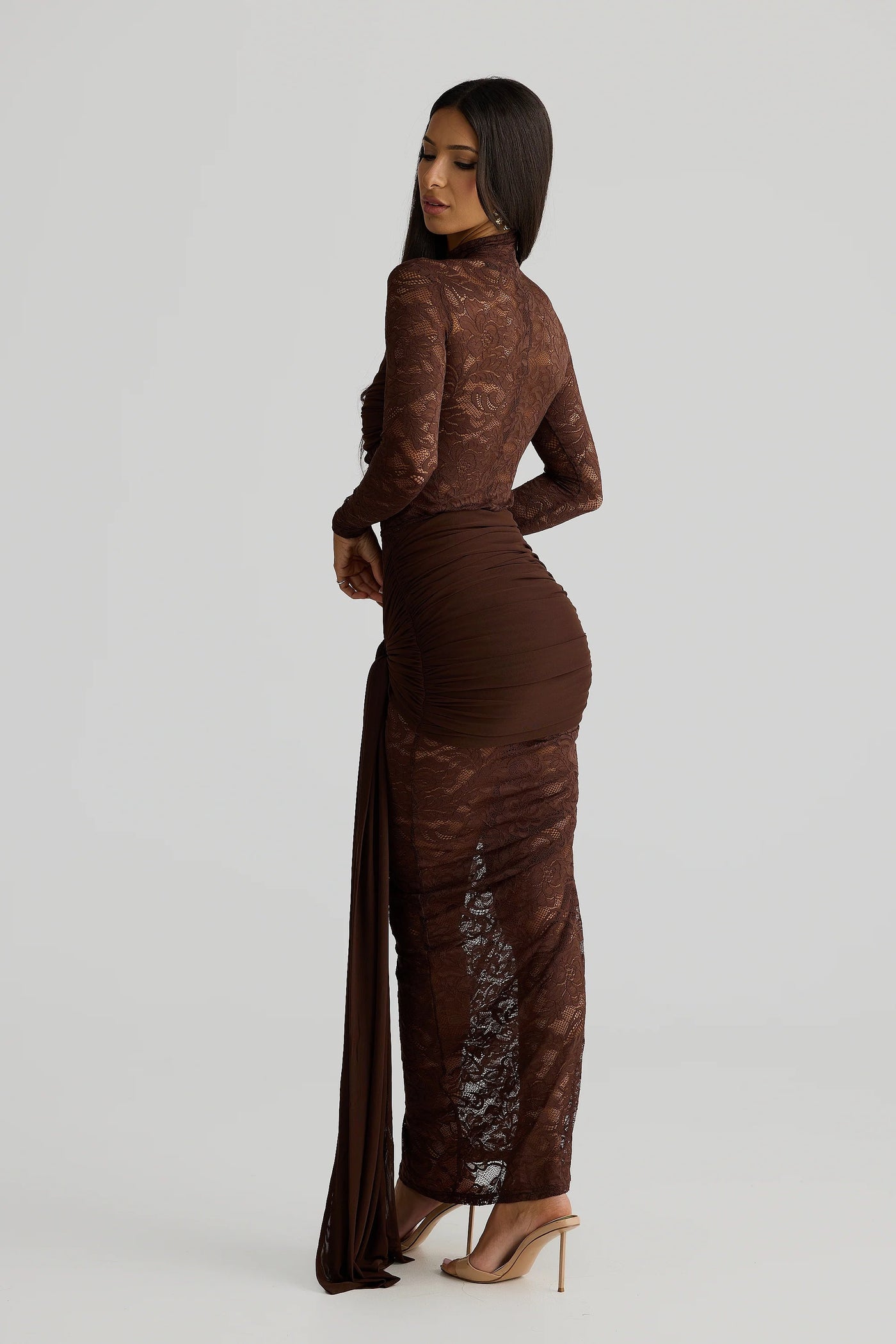 Clara Bodysuit - Espresso Brown