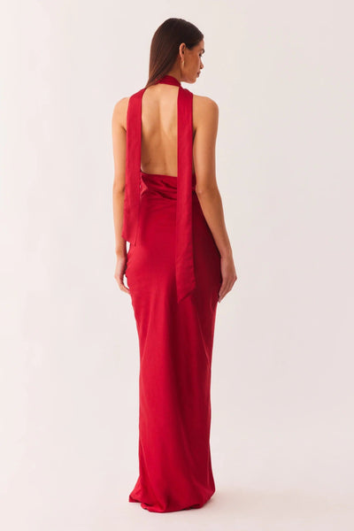 Rosanna Maxi Dress - Red