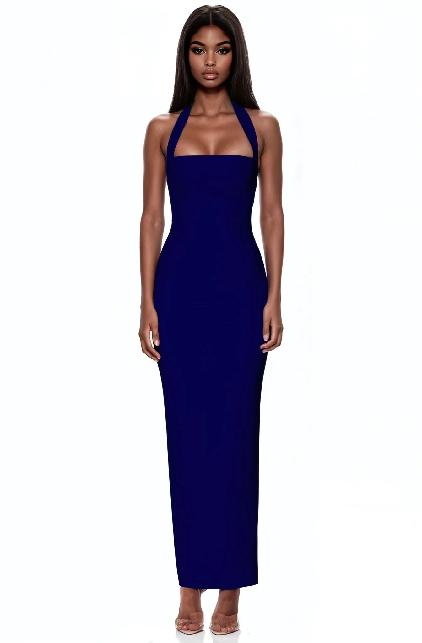 Nookie Boulevard Maxi Dress - Navy (PREORDER)