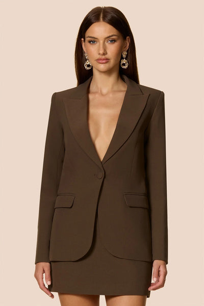 Nookie Monde Blazer - Chocolate