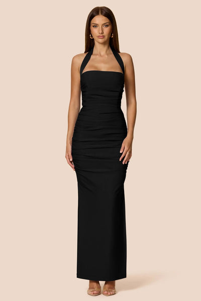 Nookie Zenya Maxi Dress - Black