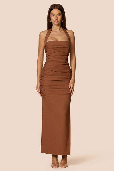 Nookie Zenya Maxi Dress - Caramel