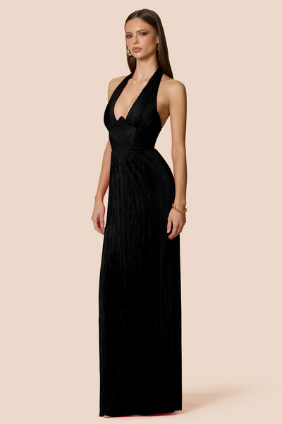 Nookie Belleza Gown - Black (PREORDER)