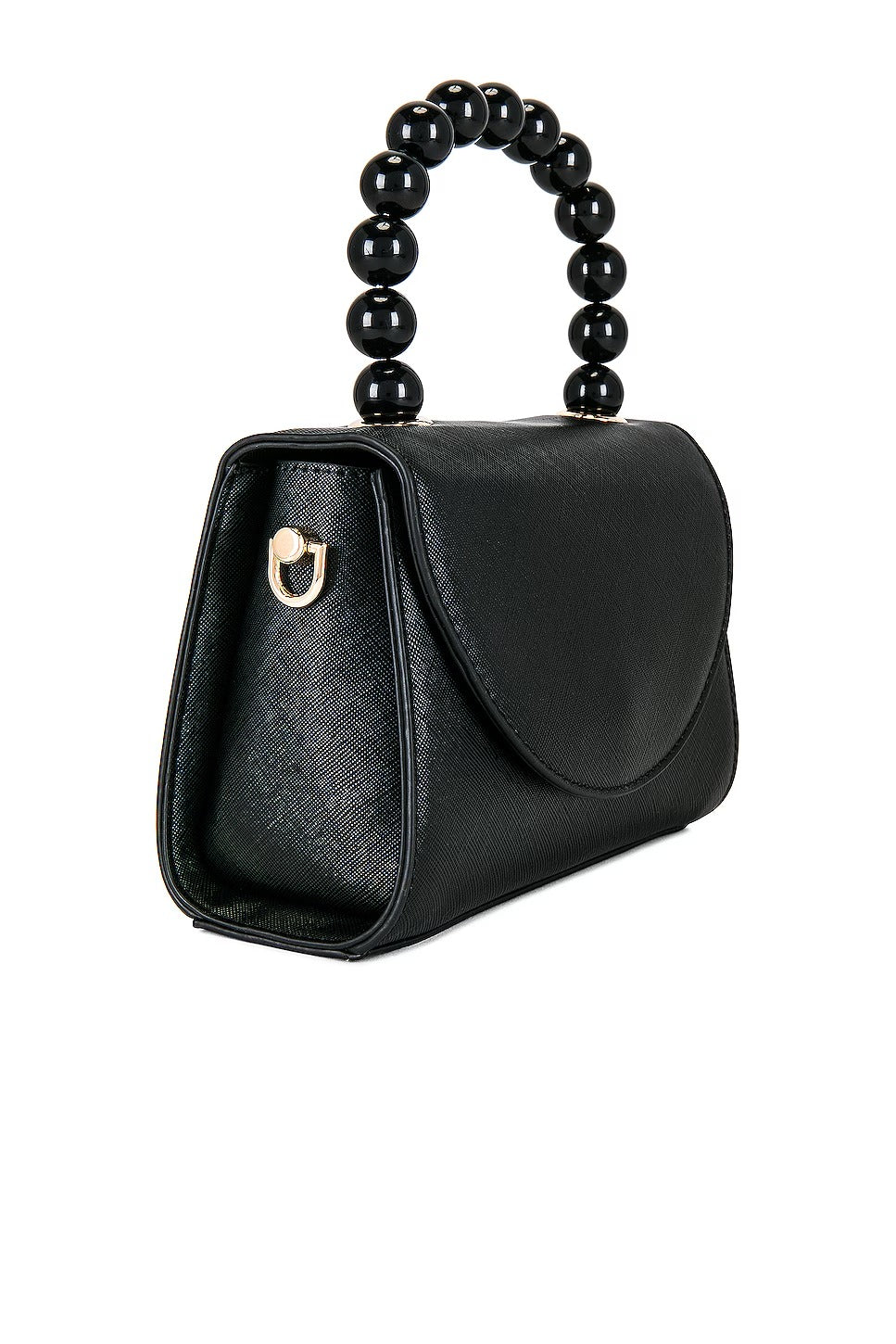 Wendy Acrylic Bead Bag - Black