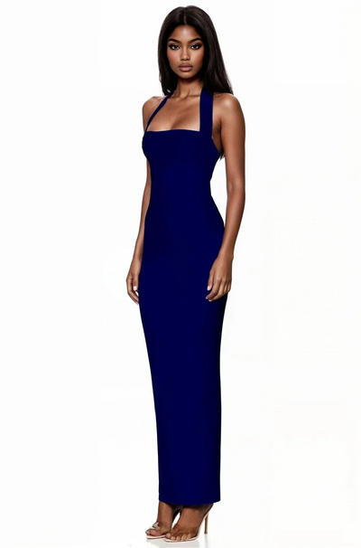 Nookie Boulevard Maxi Dress - Navy (PREORDER)