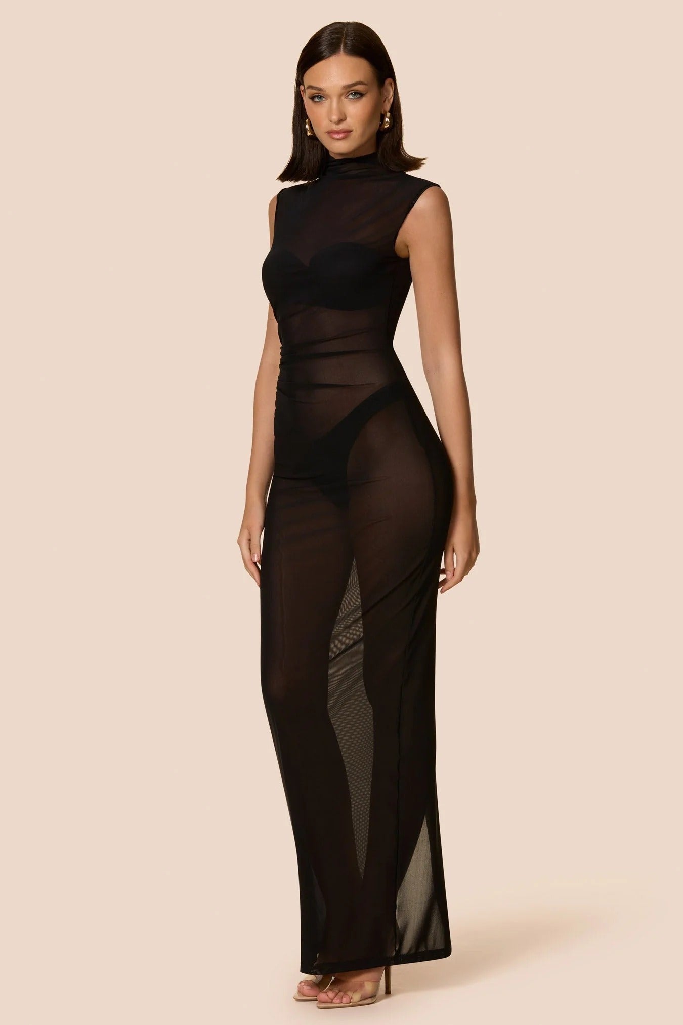 Nookie Saint Maxi Dress - Black