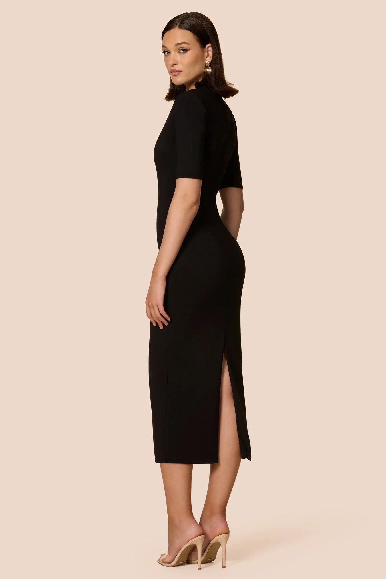 Nookie Blair Midi Dress - Black