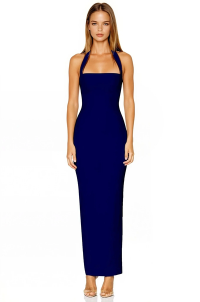Nookie Boulevard Maxi Dress - Navy (PREORDER)