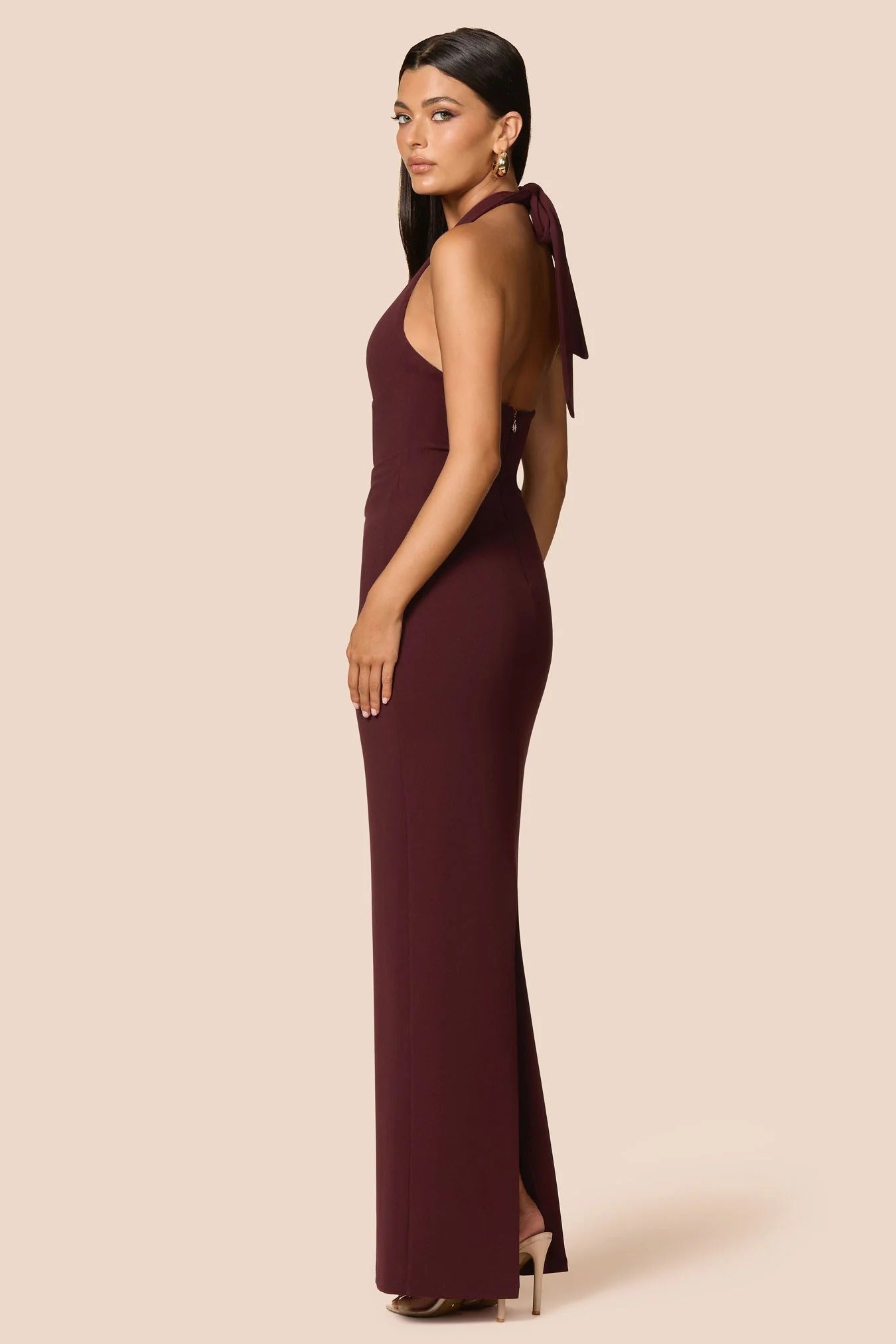 Nookie Demi Gown -  Wine