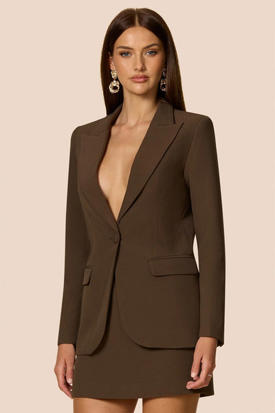 Nookie Monde Blazer - Chocolate