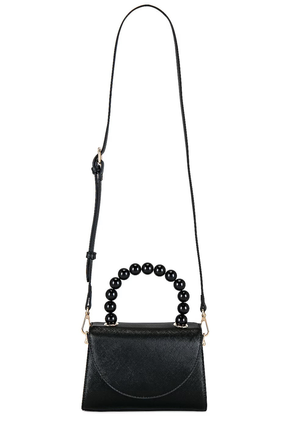 Wendy Acrylic Bead Bag - Black