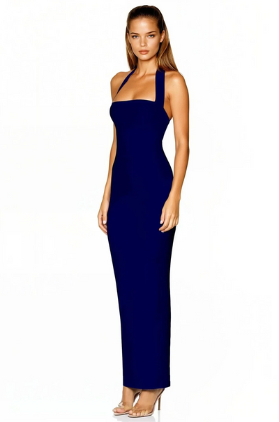 Nookie Boulevard Maxi Dress - Navy (PREORDER)