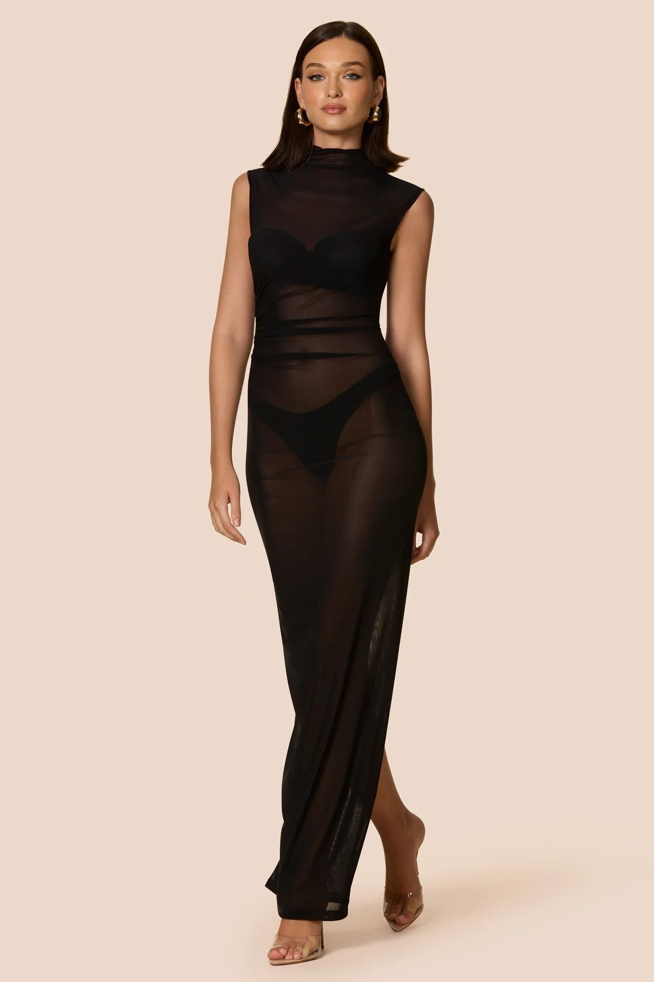 Nookie Saint Maxi Dress - Black