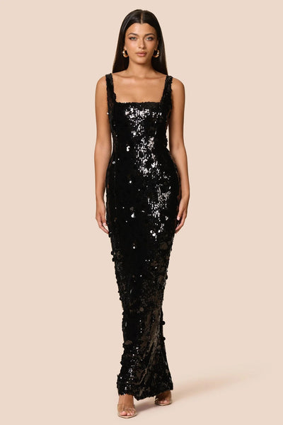 Nookie Seraphine Gown - Black