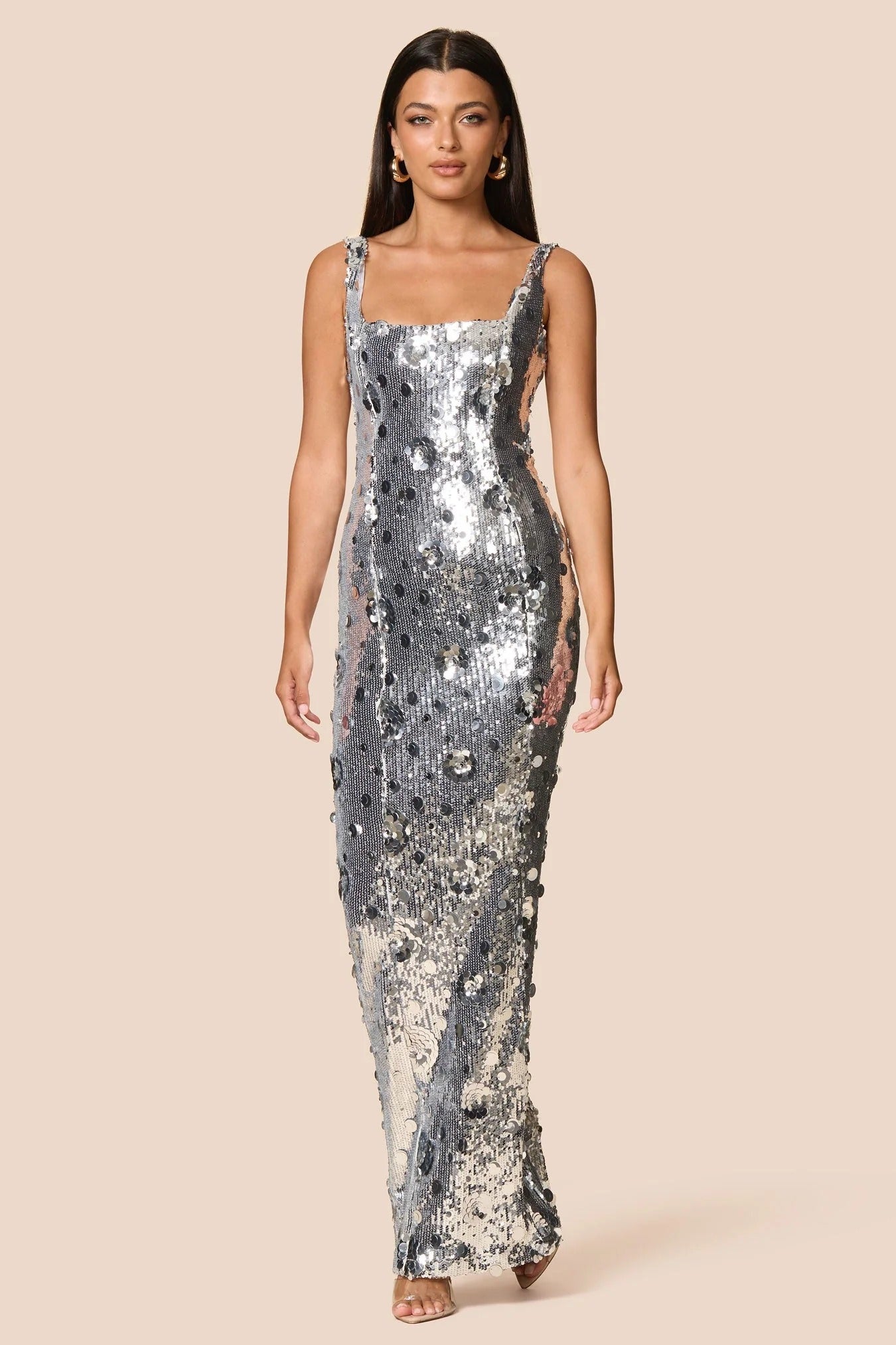 Nookie Seraphine Gown - Silver