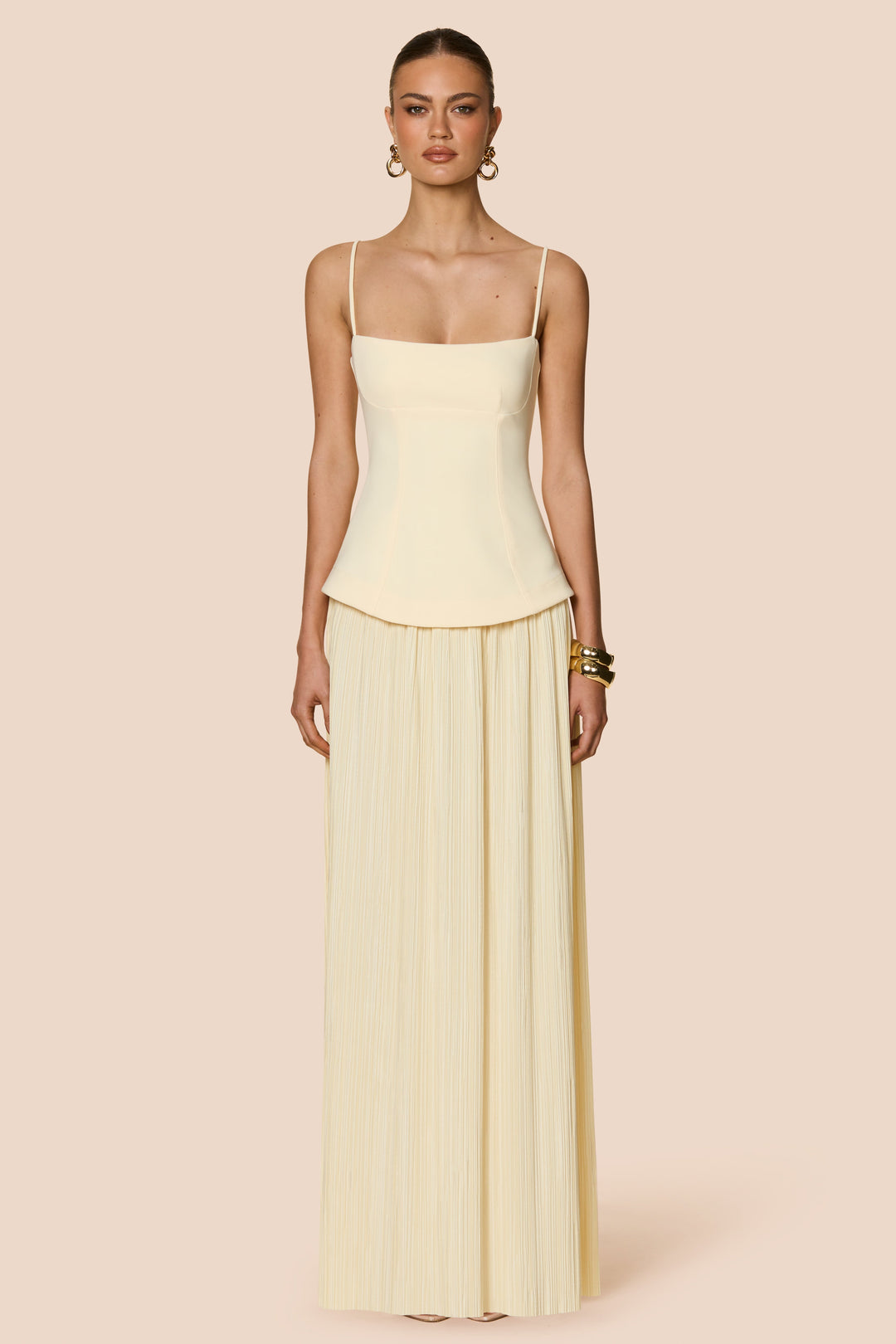Nookie Darling Maxi Dress - Lemon | JAUS Nookie Darling Maxi Dress - Lemon | JAUS