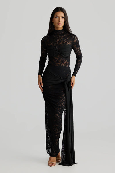 Celeste Skirt - Black Lace