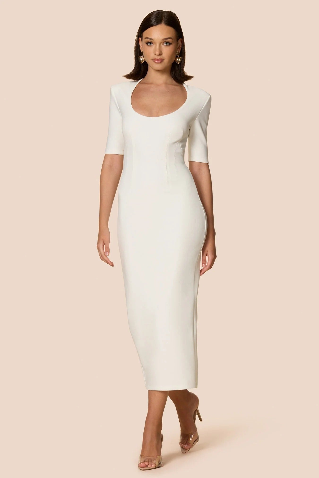 blair midi dress Blair Midi White / L