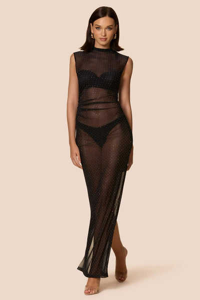 Nookie Romee Maxi Dress - Black