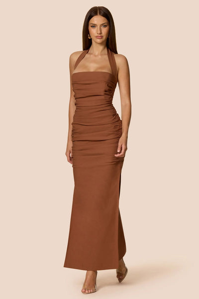 Nookie Zenya Maxi Dress - Caramel